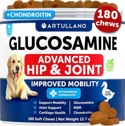 Glucosamine Chews for Dogs – Hip, Joint & Mobility Support