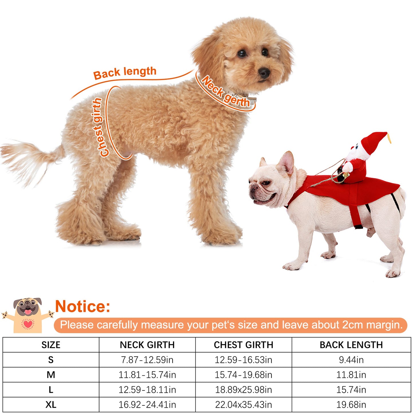 Pet Christmas Costume