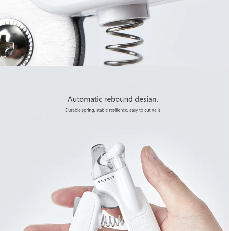 Professional LED Pet Nail Clippers for Dogs & Cats