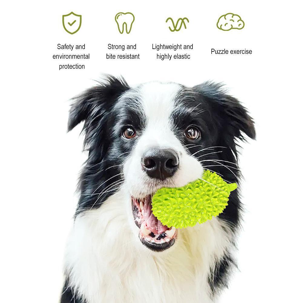 Durian Chew Ball Dog Toy – Bite-Resistant
