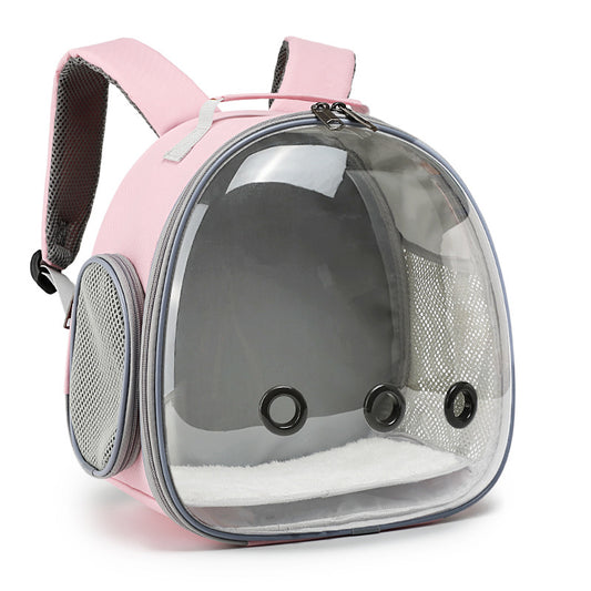 Transparent Space Backpack for Small Pets