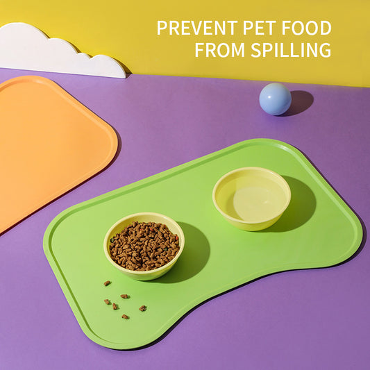 Waterproof Silicone Dog & Cat Food Mat