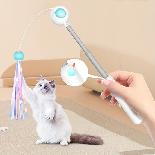 Retractable Cat Teaser Wand