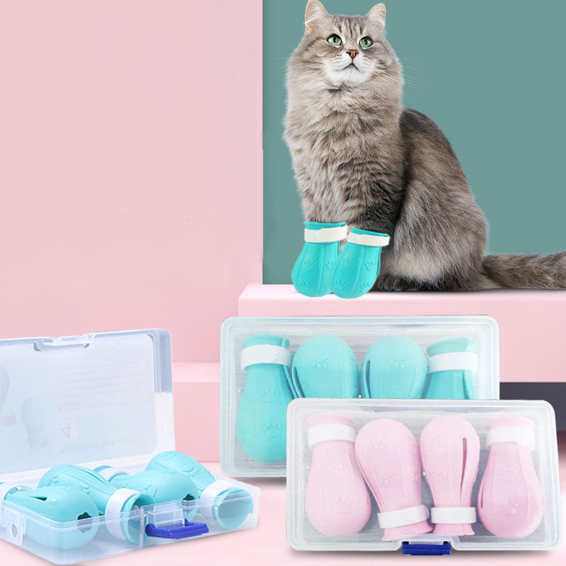 Anti-Scratch Claw Protection Boots for Cats