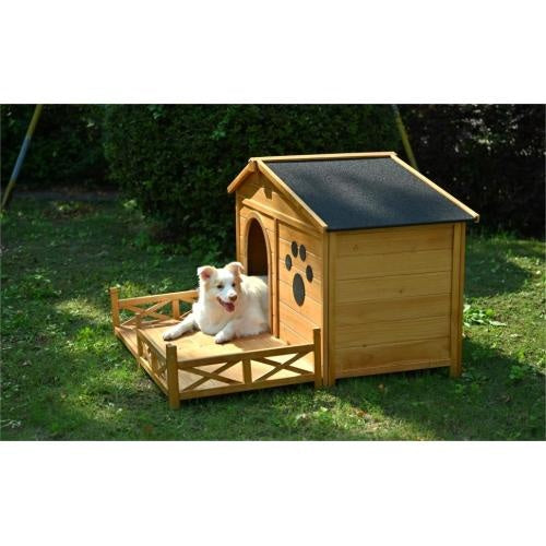 Wooden Dog House – Medium