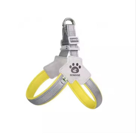 YT Adjustable Pet Harness with Leash – Comfortable & Reflective Control