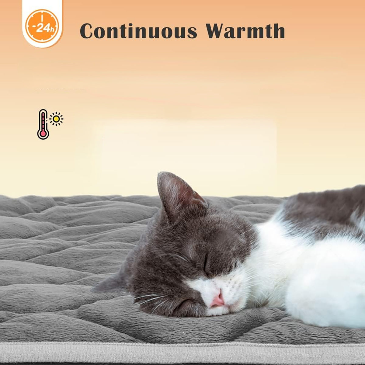 Self-Heating Non-Slip Pet Mat – Extra Warm Thermal Pad for Dogs & Cats