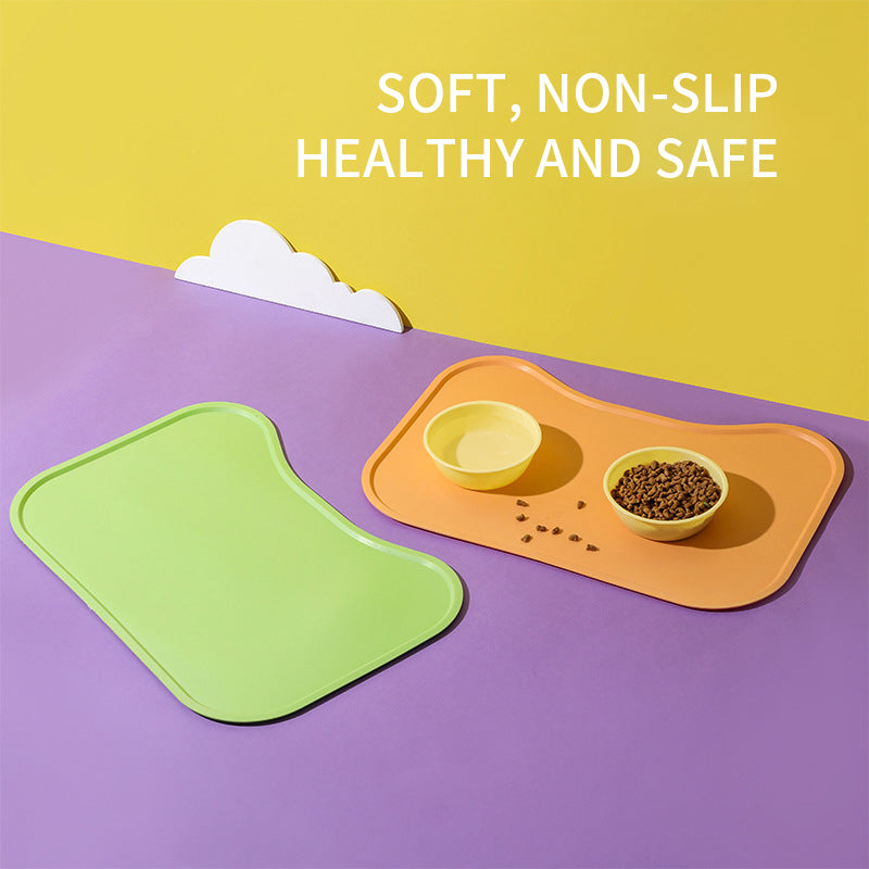 Waterproof Silicone Dog & Cat Food Mat