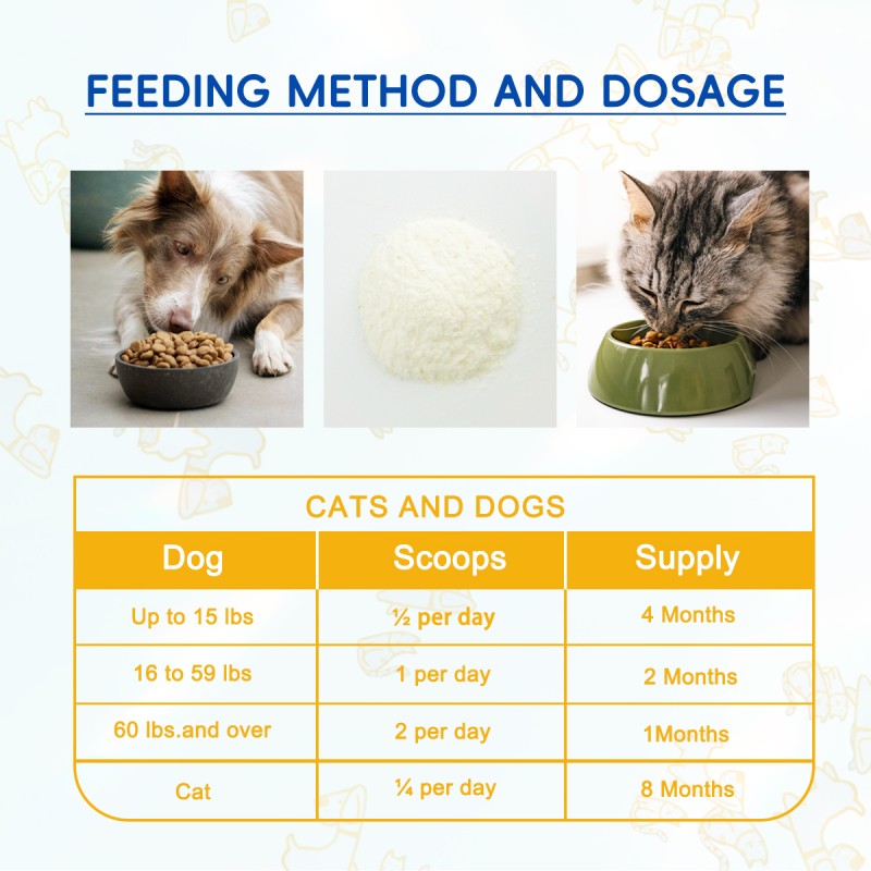 Probiotics Powder for Dogs & Cats – Gut & Immune Support (5B CFU)