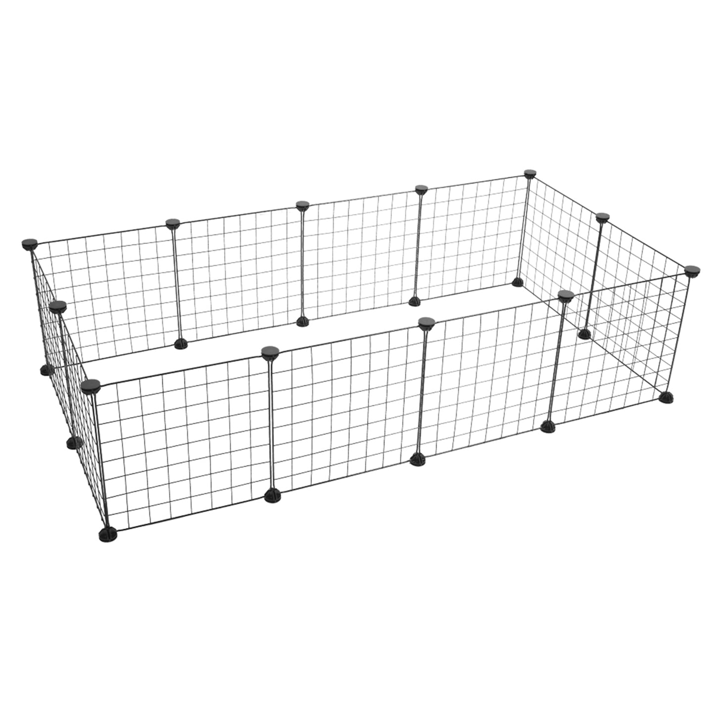 Portable Pet Playpen – Indoor Metal Wire Fence for Small Animals, Rabbits & Guinea Pigs