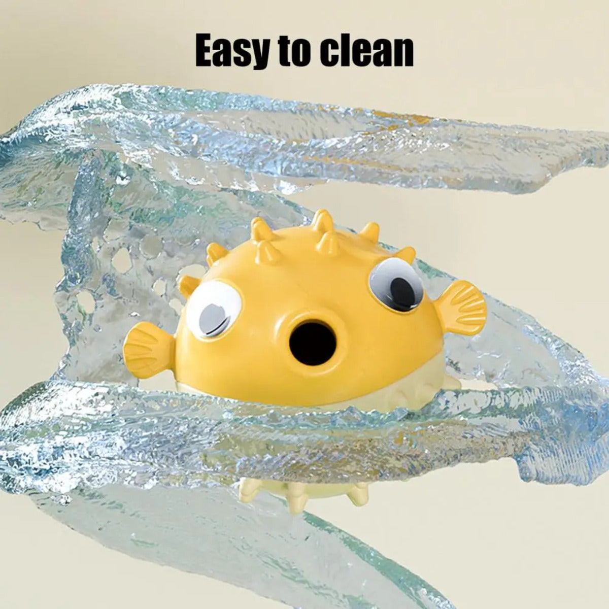 Durable Fish-Shaped Dog Chew Toy – Squeaky & Teeth Cleaning