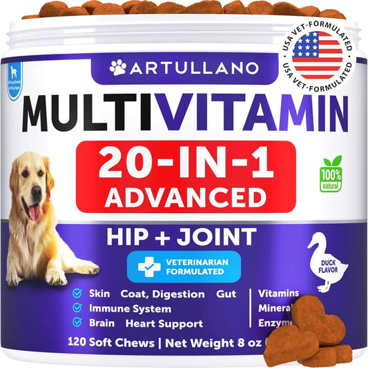 20-in-1 Dog Multivitamin Chews with Glucosamine