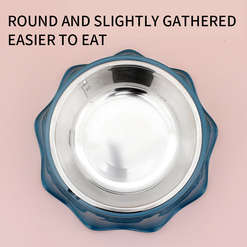 Stainless Steel Pet Bowl with Non-Slip Base