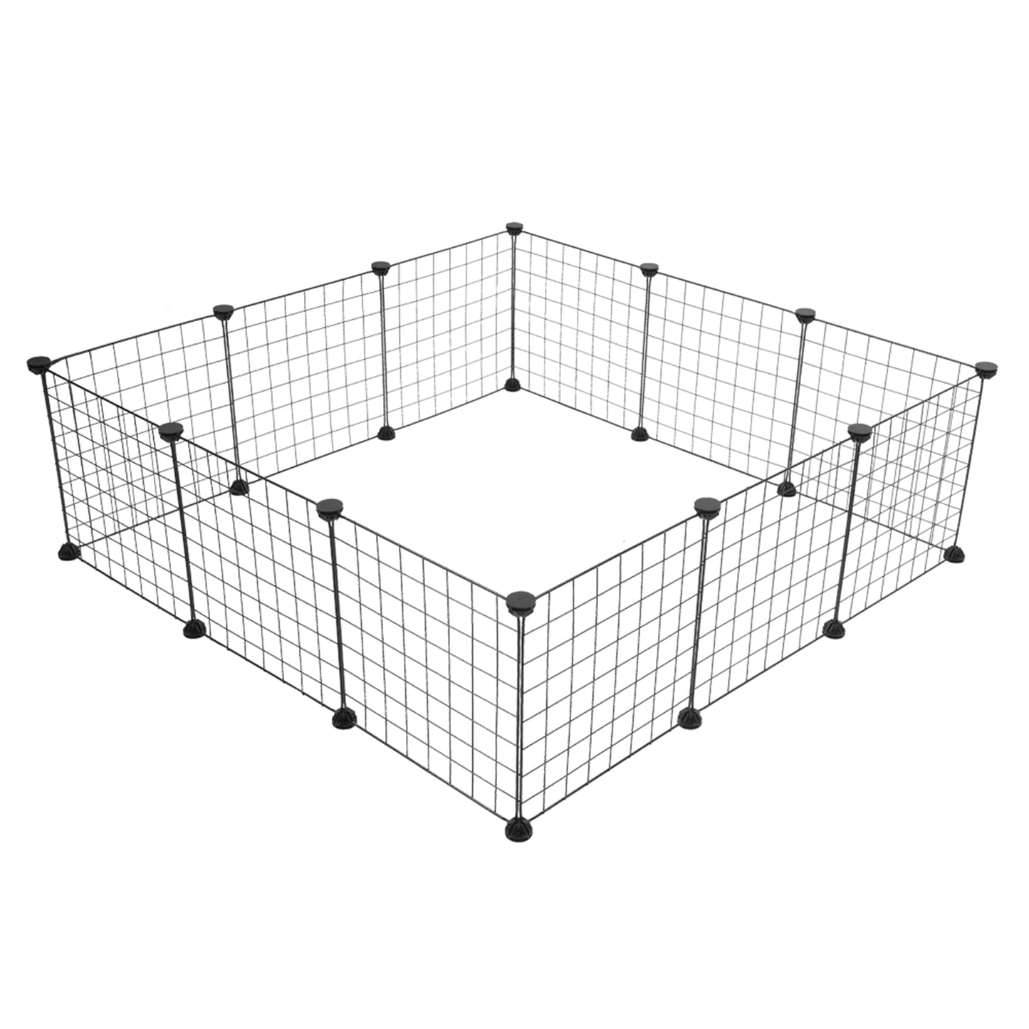 Portable Pet Playpen – Indoor Metal Wire Fence for Small Animals, Rabbits & Guinea Pigs