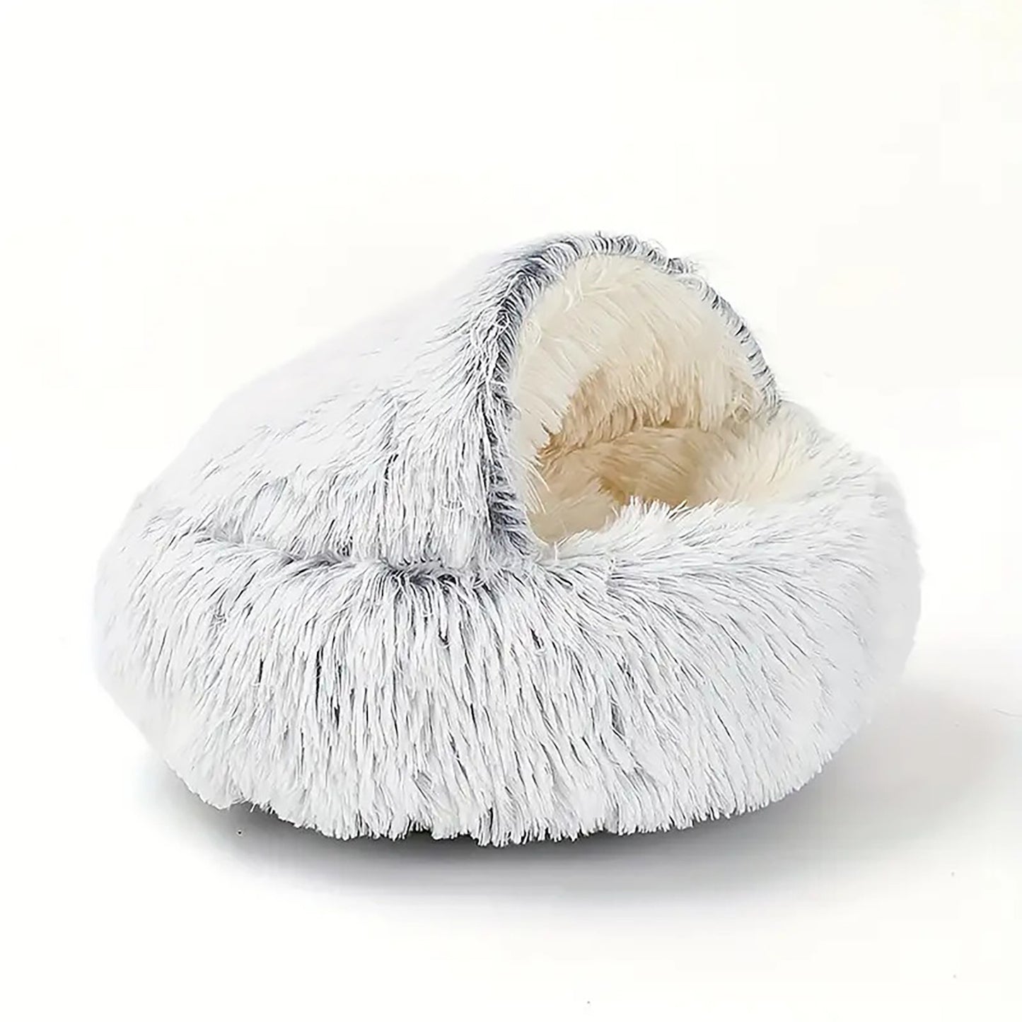 Cozy Donut Bed for Cats & Small Dogs