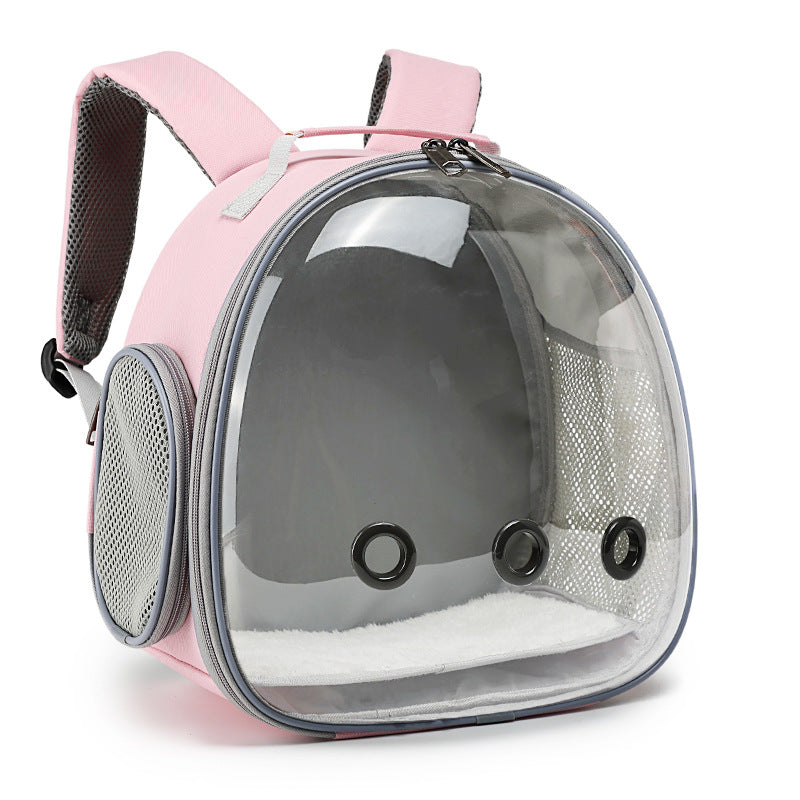 Transparent Space Backpack for Small Pets