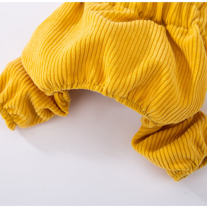 Autumn & Winter Velvet Puppy Jumpsuit