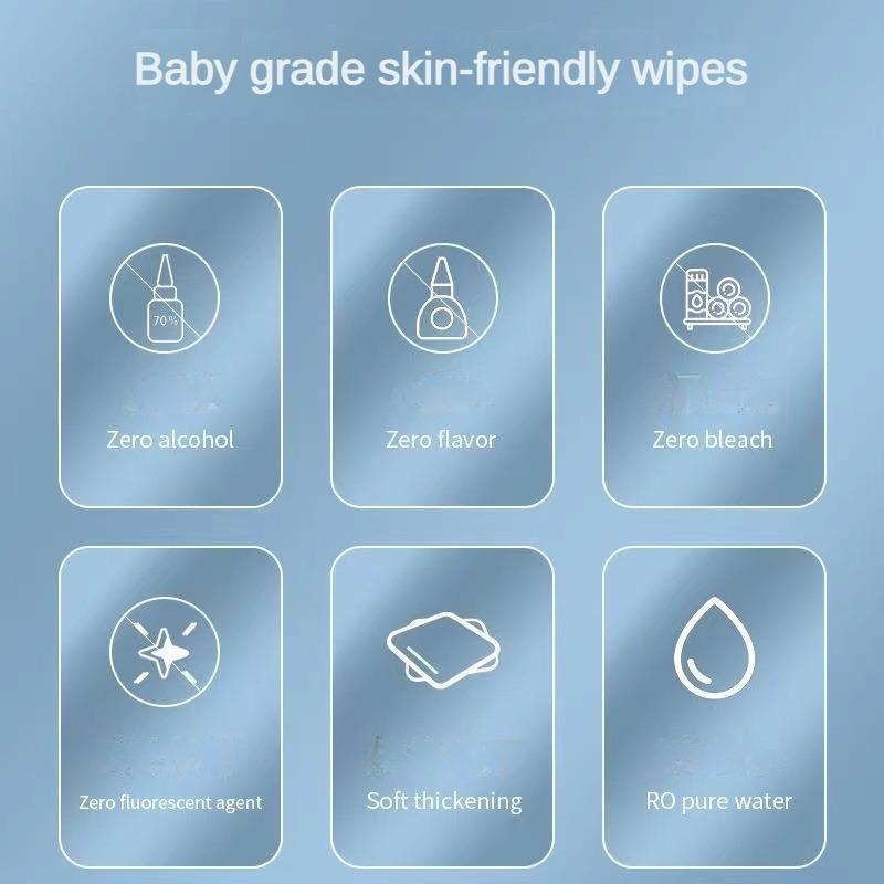 Plant-Based Pet Wet Wipes for Dogs & Cats