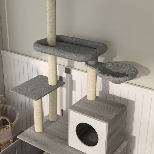 Floor-to-Ceiling Cat Tower