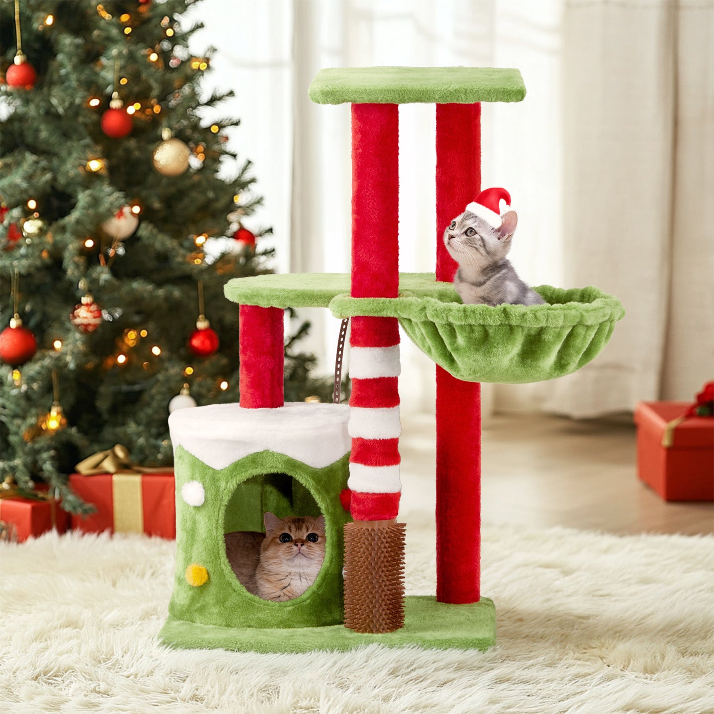 Cat House - Cat Hammock 2 Floor Platform - Cat Climbing Frame
