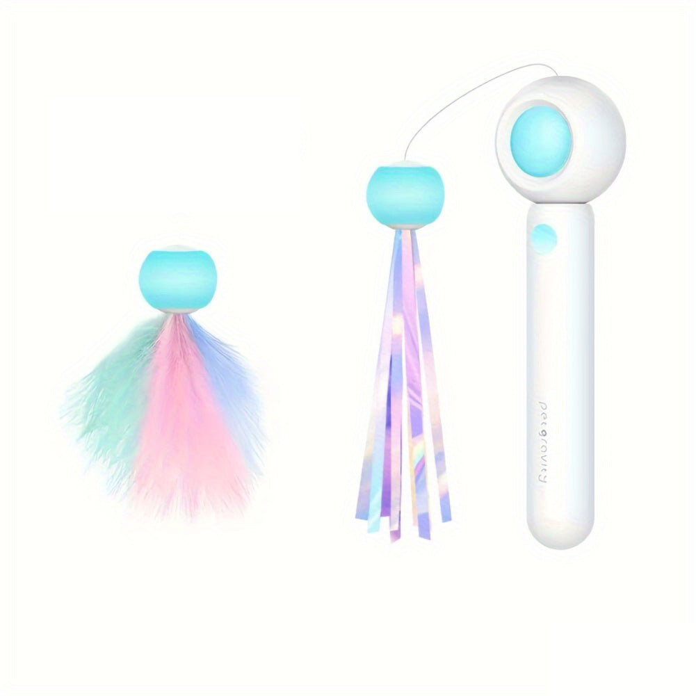 Retractable Cat Teaser Wand